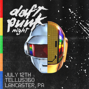 Daft Punk Night Graphic