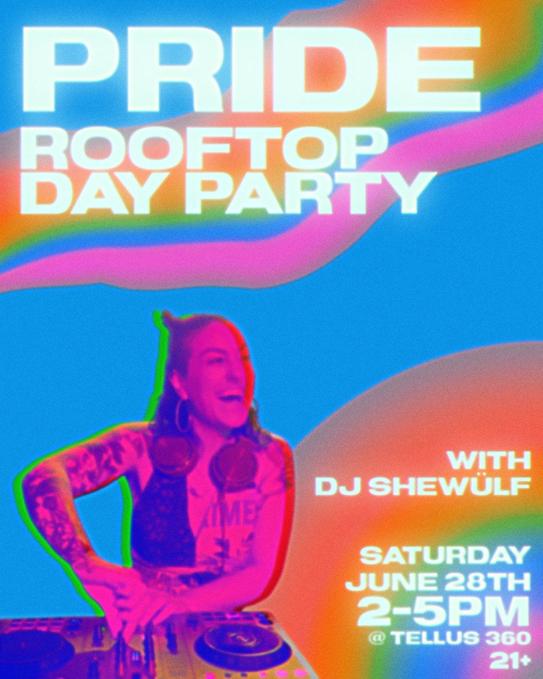 Pride Party Graphic