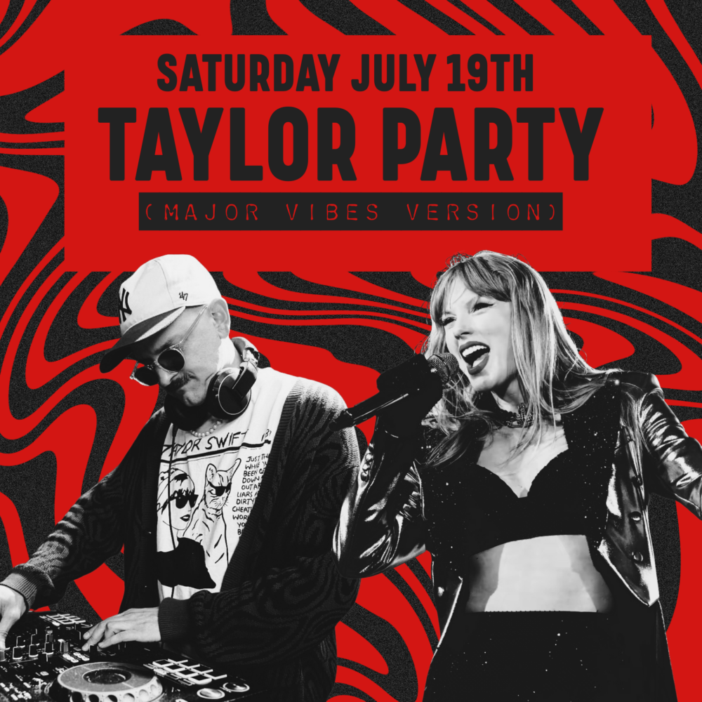 Taylor Party Graphic