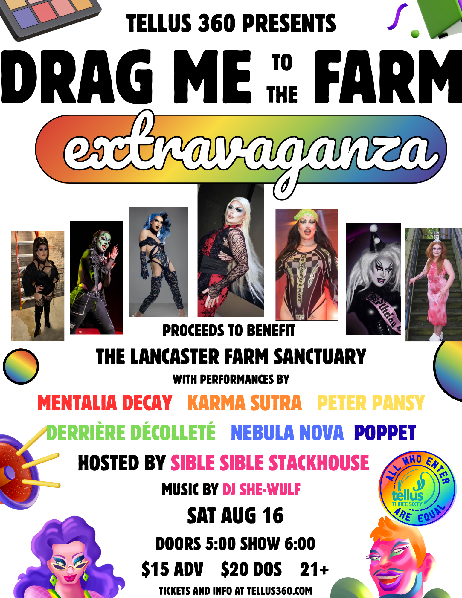 Drag Me To The Farm Graphic