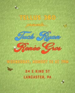 Tuck Ryan and Renée Gros show graphic